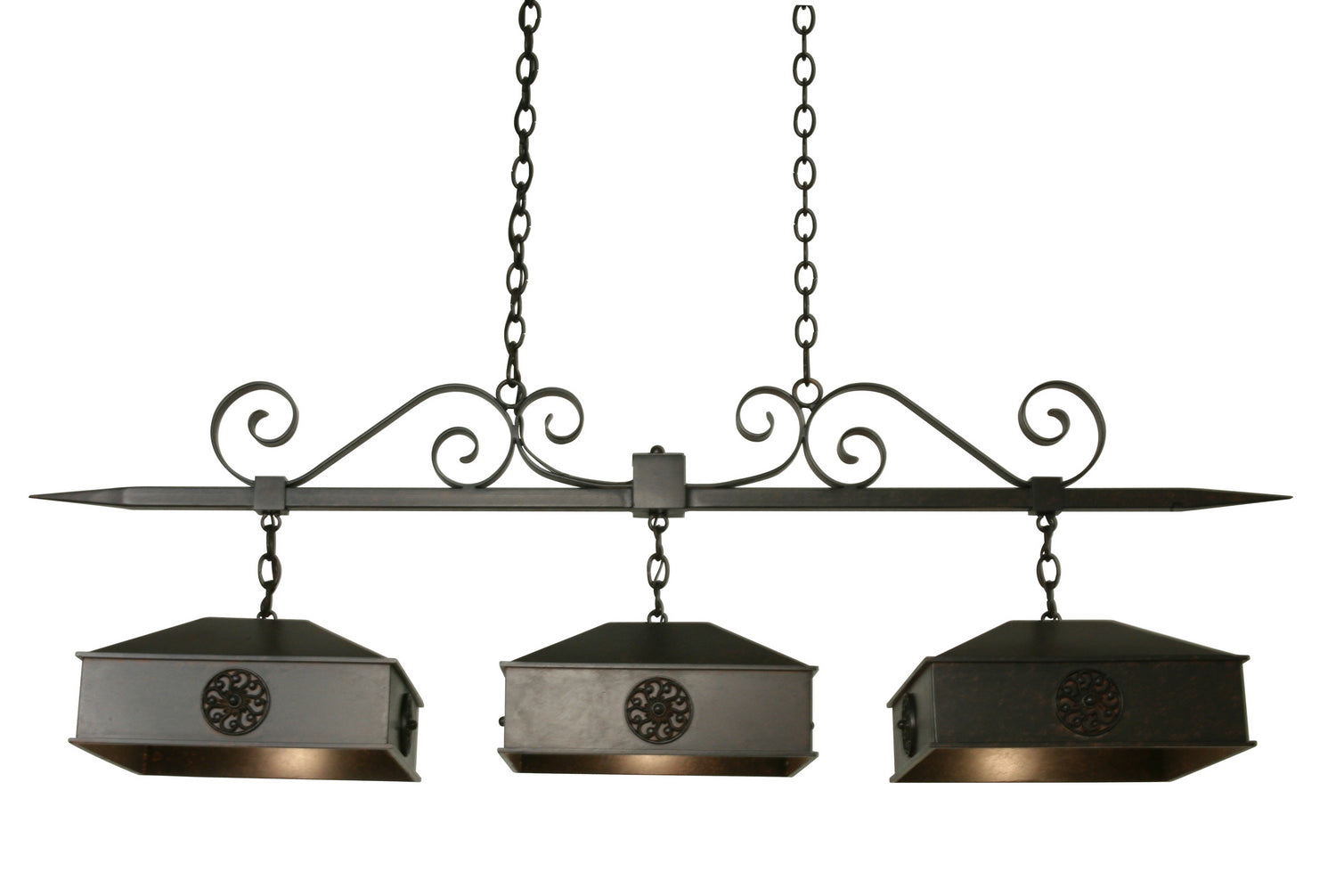 2nd Avenue - 05.0948.60 - Three Light Island Pendant - Stefano - Cajun Spice