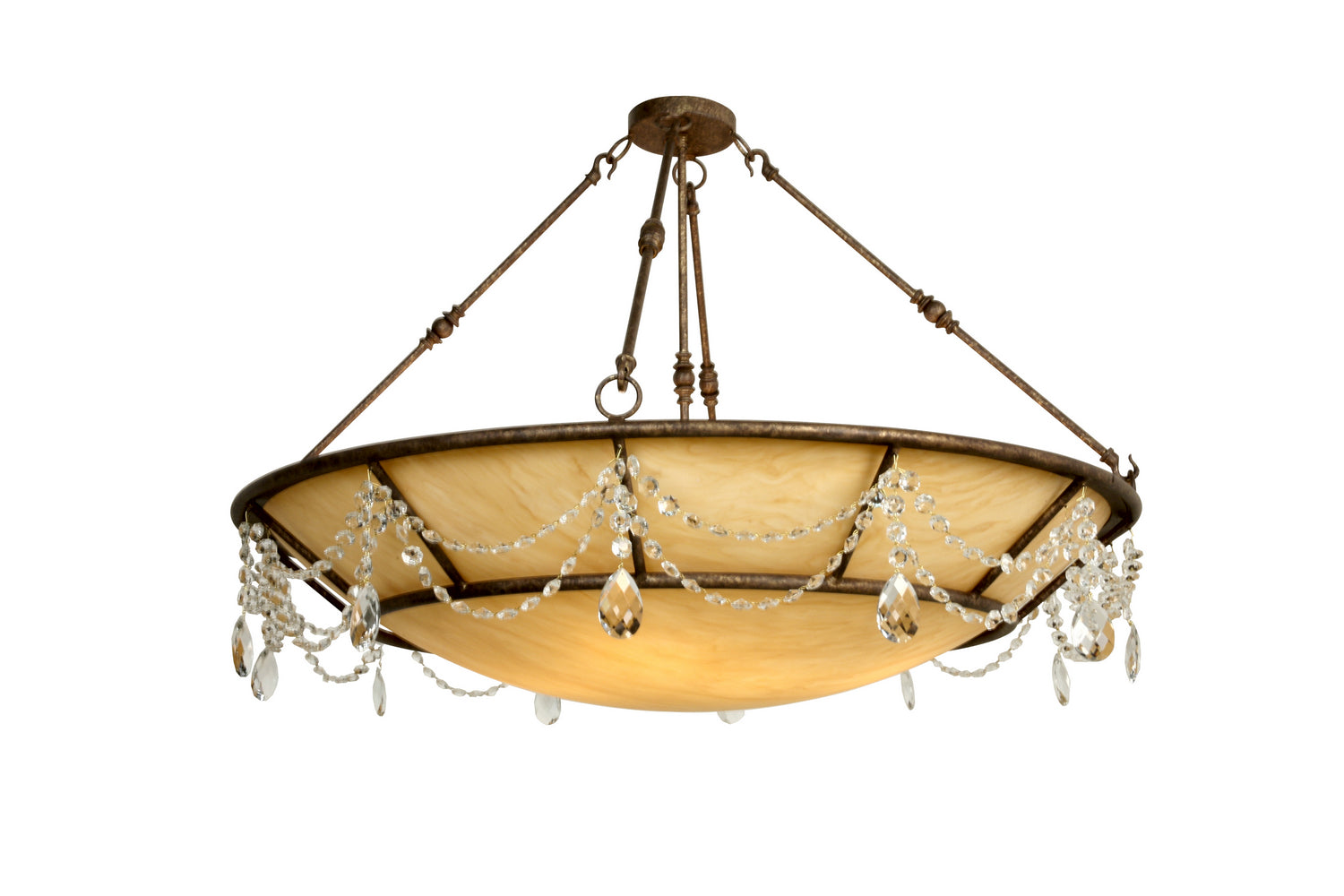 2nd Avenue - 05.0960.48.X - Eight Light Pendant - Anika - Pompeii Gold