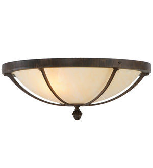 2nd Avenue - 05.0983.20.CO - Two Light Flushmount - Dominga - Classic Rust