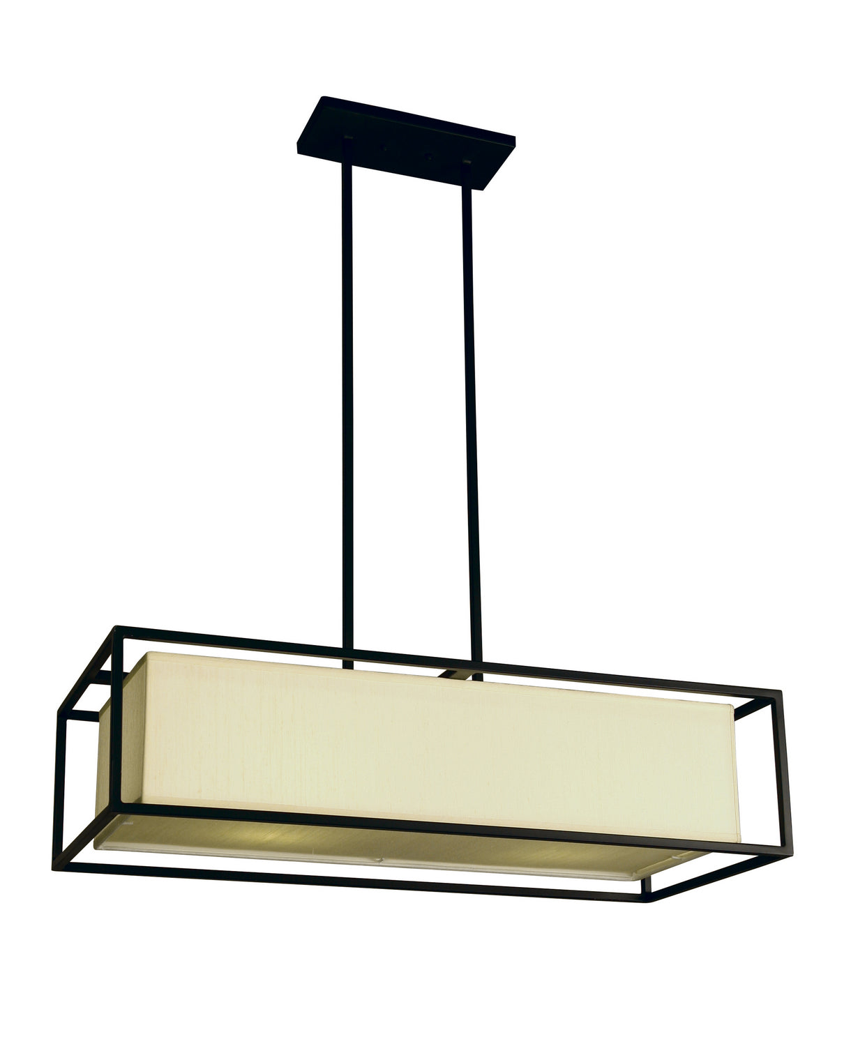 2nd Avenue - 05.1008.36 - Four Light Pendant - Diahanne - Blackwash