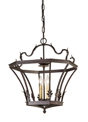 2nd Avenue - 05.1171.18 - Two Light Pendant - Dresden - Rusty Nail