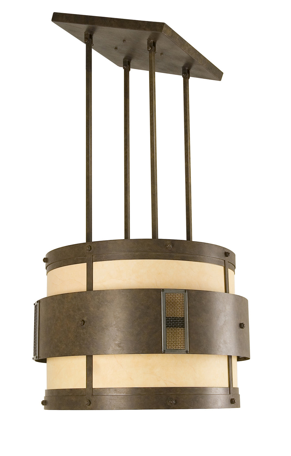 2nd Avenue - 05.1232.34 - Eight Light Pendant - Lysander - Dark Smoke