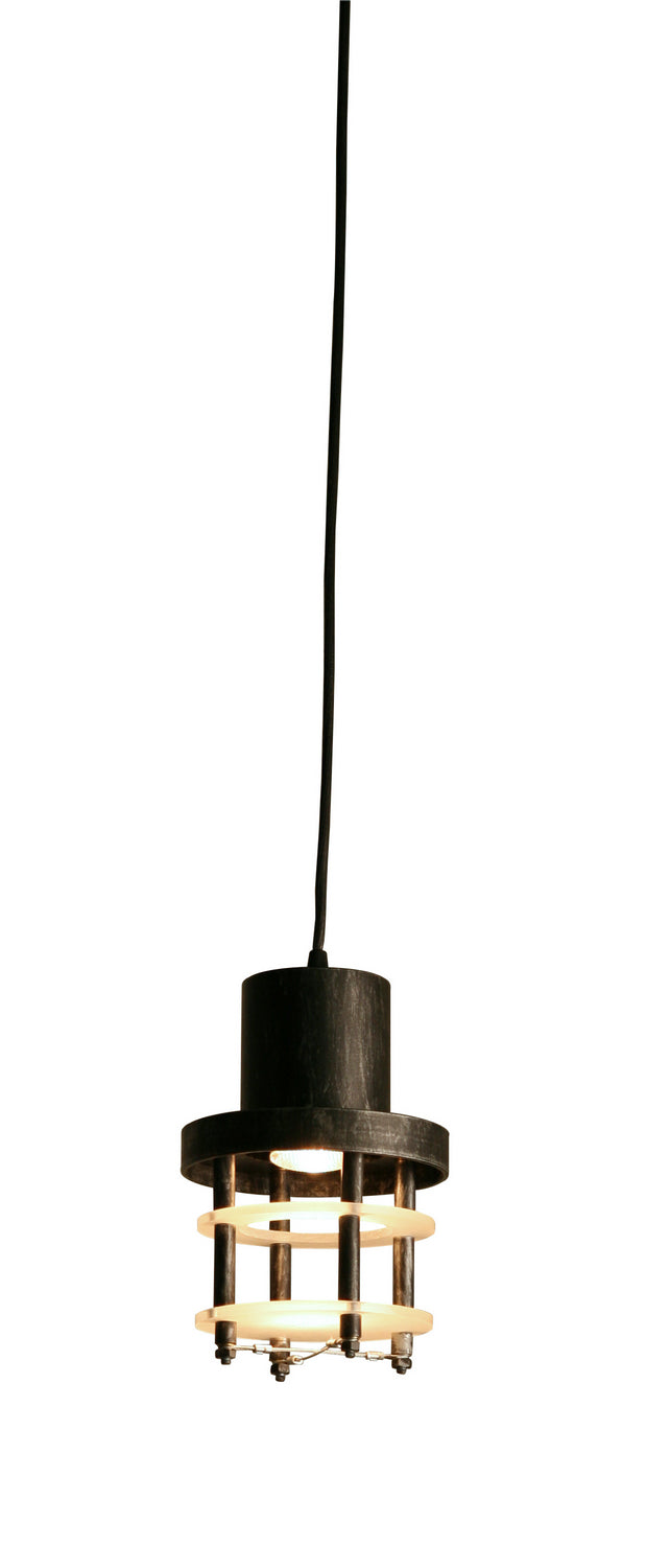 2nd Avenue - 05.0799.6 - One Light Pendant - Atlantis - Blackwash