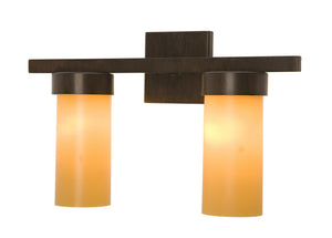 2nd Avenue - 07.0156.20 - Two Light Wall Sconce - Dante - Timeless Bronze