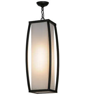 2nd Avenue - 14207-38 - One Light Pendant - Quadrato - Solar Black