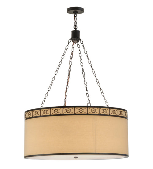 2nd Avenue - 18938-35 - Six Light Pendant - Cilindro - Timeless Bronze