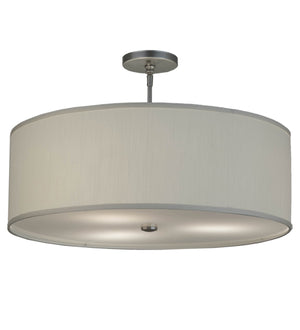 2nd Avenue - 200066-20 - Three Light Semi-Flush Mount - Cilindro - Nickel