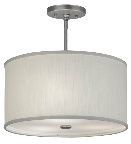 2nd Avenue - 200066-29 - Three Light Semi-Flush Mount - Cilindro - Nickel