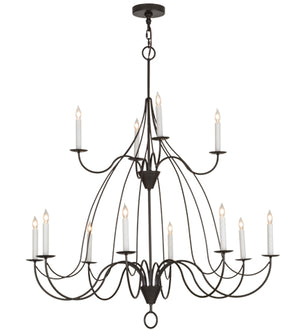 2nd Avenue - 200076-31 - 12 Light Chandelier - Polonaise - Timeless Bronze