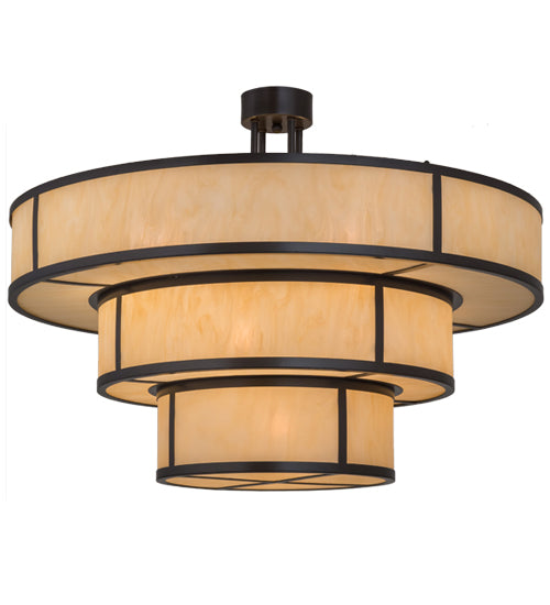 2nd Avenue - 200076-68 - Ten Light Semi-Flush Mount - Jayne - Timeless Bronze