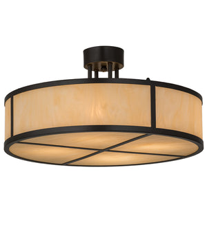 2nd Avenue - 200076-69 - Four Light Semi-Flushmount - Cilindro - Timeless Bronze