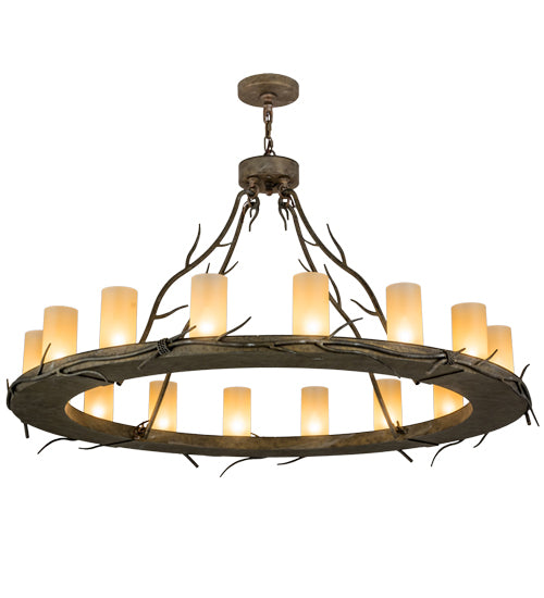 2nd Avenue - 200531-6 - 16 Light Chandelier - Loxley - Vintage Moss Patina