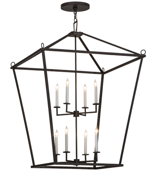 2nd Avenue - 202186-25 - Eight Light Pendant - Kitzi - Oil Rubbed Bronze