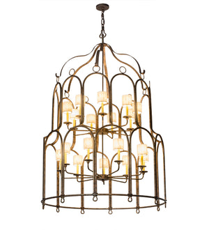 2nd Avenue - 203193-4 - 18 Light Chandelier - Grand Stair - Spanish Gold