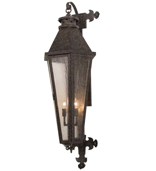 2nd Avenue - 203198-1 - Three Light Outdoor Wall Lantern - Millesime - Coffee Bean