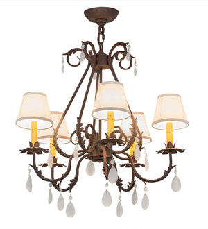 2nd Avenue - 203516-1 - Five Light Chandelier - Chantilly - Rusty Nail