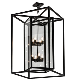 2nd Avenue - 203560-2 - Eight Light Pendant - Kitzi Box - Blackwash