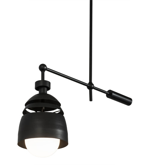 2nd Avenue - 203583-8 - One Light Pendant - Spaccato - Matte Black