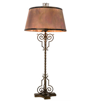 2nd Avenue - 210717-18.COP - Four Light Floor Lamp - Clarice - Light Burnished Antique Copper