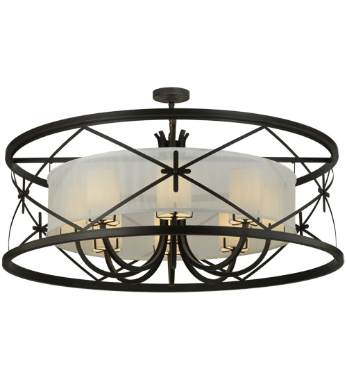 2nd Avenue - 210732-1 - Eight Light Pendant - Penelope - Oil Rubbed Bronze