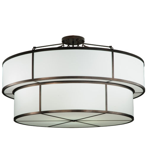 2nd Avenue - 212116-1 - 12 Light Semi-Flushmount - Jayne - Mahogany Bronze