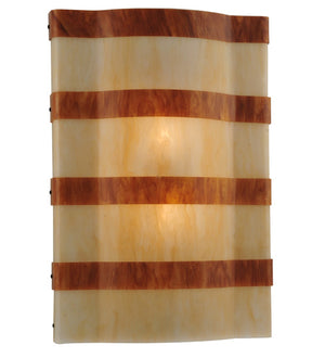 2nd Avenue - 214340-5 - Two Light Wall Sconce - IL BACCO - Fused Glass