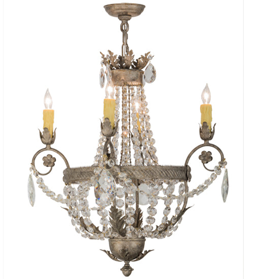 2nd Avenue - 214504-1 - Four Light Chandelier - Antonia - Corinth