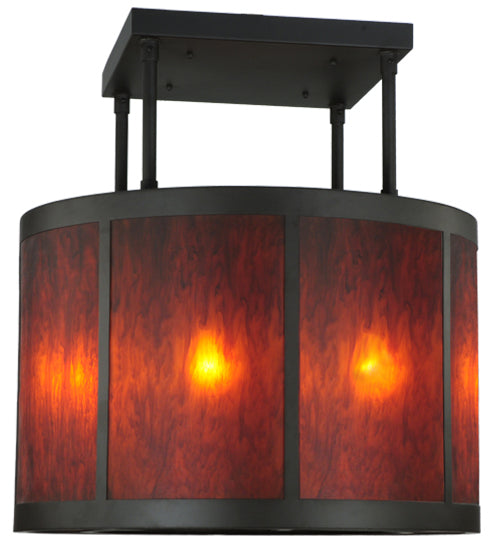 2nd Avenue - 216380-4 - Eight Light Semi-Flushmount - Cilindro - Oil Rubbed Bronze