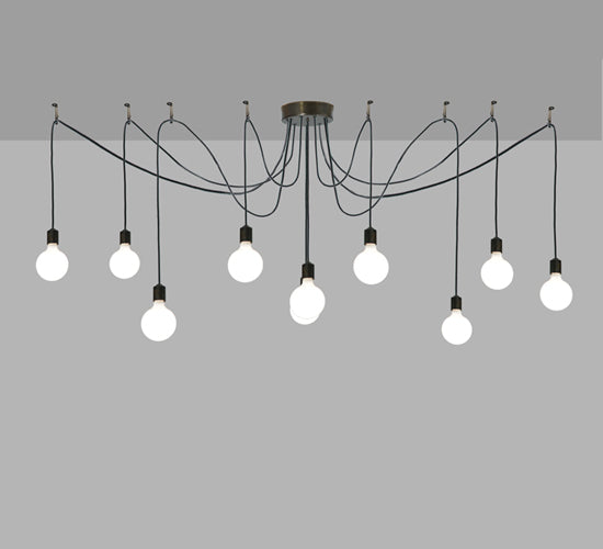 2nd Avenue - 216380-7 - Ten Light Pendant - Castiliolite - Rokusho