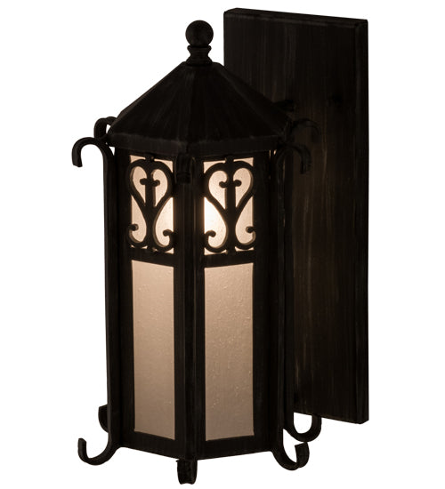 2nd Avenue - 218501-23 - One Light Wall Sconce - Caprice - Antique Iron Gate