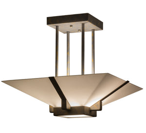 2nd Avenue - 218767-2.20W - Two Light Semi-Flushmount - Grayling - French Bronze