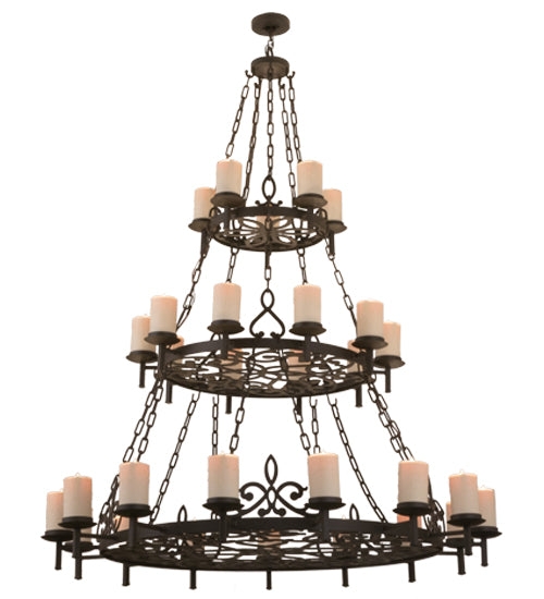 2nd Avenue - 219979-3 - 30 Light Chandelier - Newcastle - Oil Rubbed Bronze