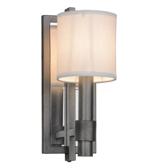 2nd Avenue - 221006-9 - One Light Wall Sconce - Alberta - Blackened Pewter