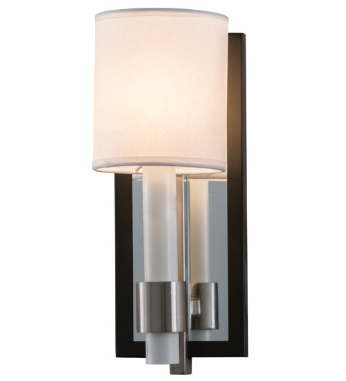 2nd Avenue - 221006-9SN - One Light Wall Sconce - Alberta - Pweter/Blackened Pewter/Mirror