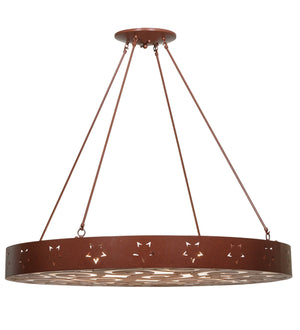 2nd Avenue - 27935-16 - Six Light Pendant - Jules - Rust