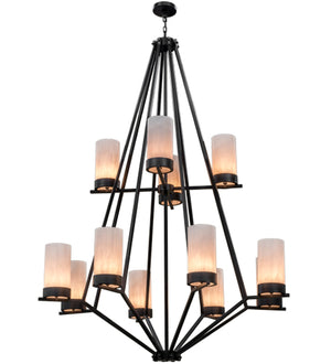 2nd Avenue - 2-871223.60.WA - 12 Light Chandelier - Galen - Textured Black