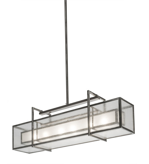 2nd Avenue - 30880-123.126H - Six Light Pendant - Nelson - Matte Clear