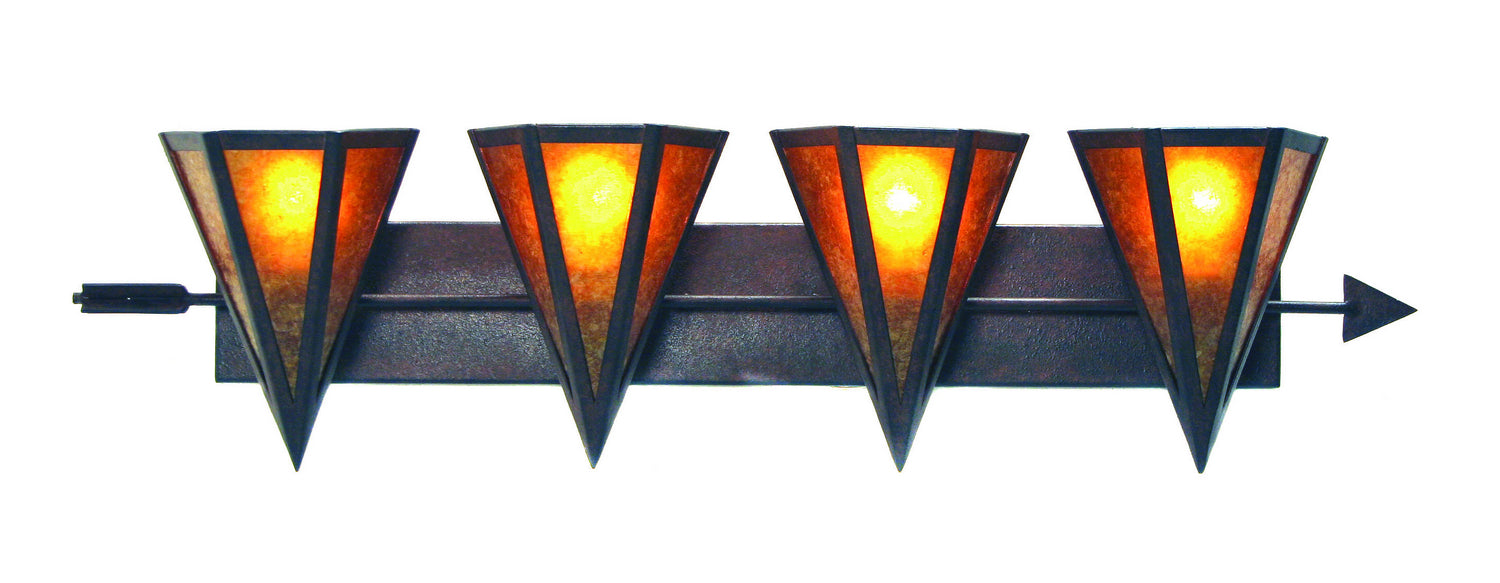 2nd Avenue - 361006.41 - Four Light Bath Bar - Desert Arrow - Rusty Nail