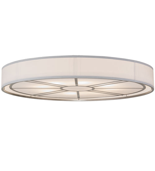 2nd Avenue - 47110-289 - Eight Light Flush Mount - Cilindro - Nickel