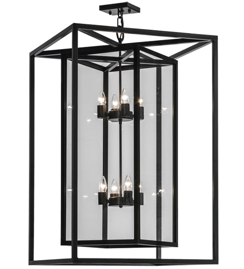 2nd Avenue - 48259-525 - Eight Light Pendant - Kitzi Box - Timeless Bronze