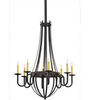 2nd Avenue - 48259-568 - Eight Light Chandelier - Barrel Stave - Timeless Bronze