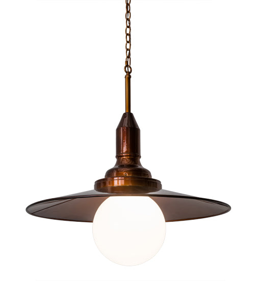 2nd Avenue - 48259-721 - LED Pendant - Schotel - Transparent Copper Over Extreme Chrome