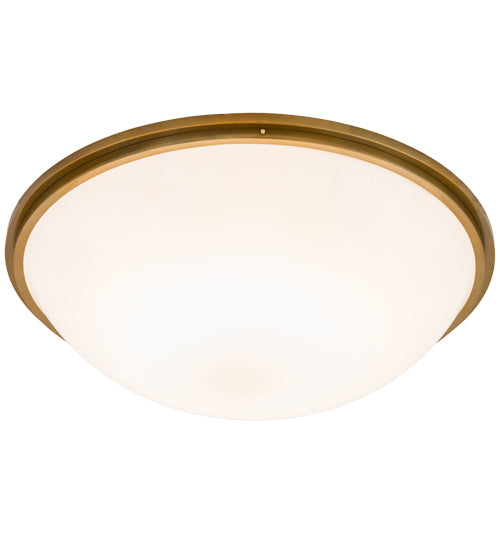 2nd Avenue - 48259-766.HNG - Eight Light Flushmount - Commerce - Buttered Brass