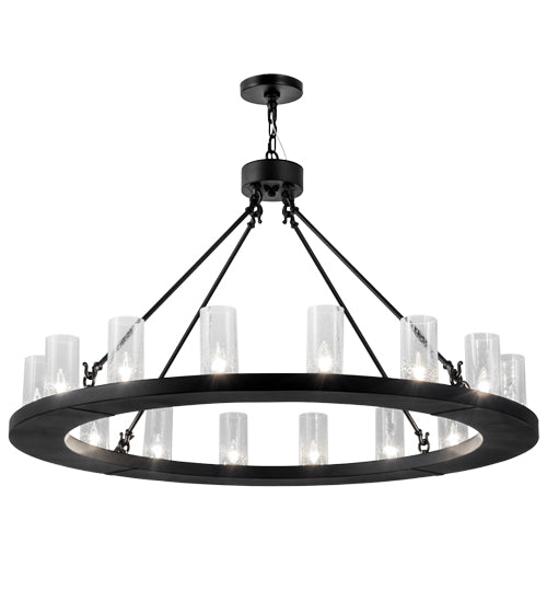 2nd Avenue - 48259-800 - 16 Light Chandelier - Loxley - Textured Black