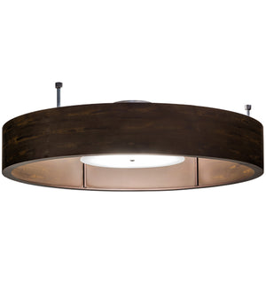 2nd Avenue - 59735-258 - 12 Light Pendant - Cilindro - Mahogany Wood Grain