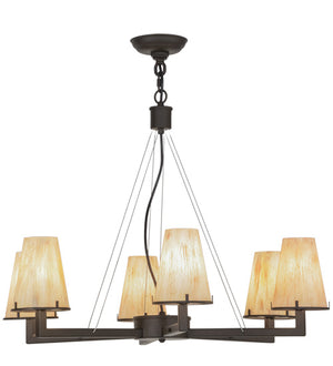 2nd Avenue - 62159-11 - Six Light Chandelier - St. Lawrence - Oil Rubbed Bronze