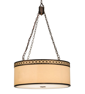 2nd Avenue - 62785-1 - Eight Light Pendant - Cilindro - Mahogany Bronze