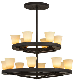 2nd Avenue - 62797-1 - 14 Light Chandelier - Loxley - Dark Roast