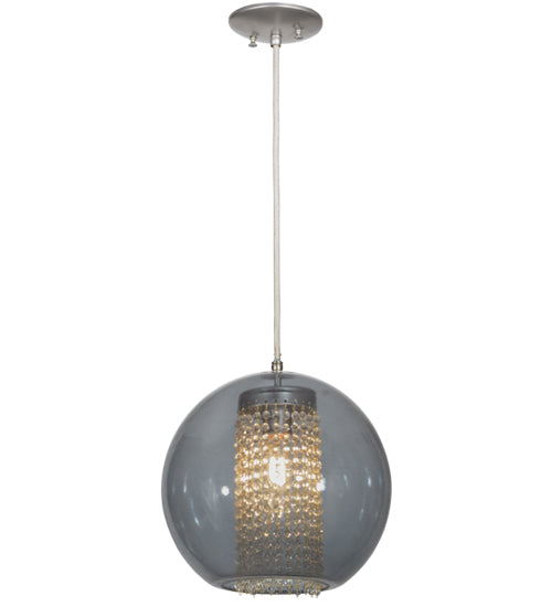 2nd Avenue - 62799-8 - One Light Pendant - Bola - Sparkle Silver