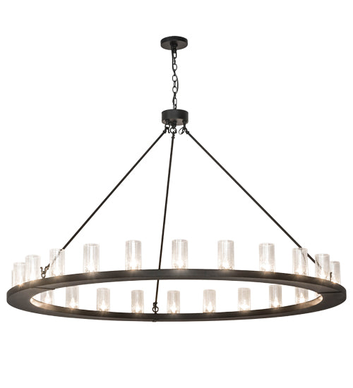 2nd Avenue - 65224-1 - 24 Light Chandelier - Loxley - Textured Black